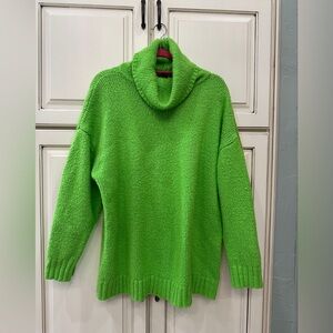 G.I.L.I. Green Cowl Neck Sweater